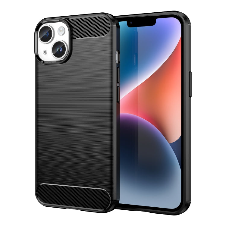 Custodia per telefono TPU in fibra di carbonio con trama spazzolata, For iPhone 15, For iPhone 15 Plus, For iPhone 15 Pro, For iPhone 15 Pro Max Custodia per telefono TPU in fibra di carbonio con trama spazzolata, For iPhone 15, For iPhone 15 Plus, For iPhone 15 Pro, For iPhone 15 Pro Max